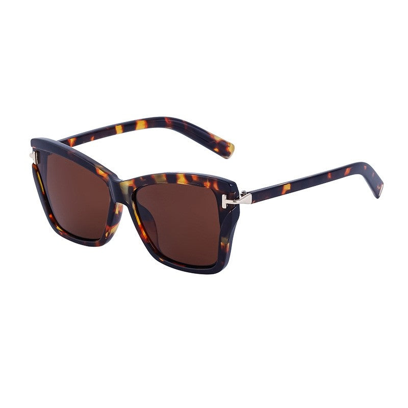 Ladies Fashion Cat Eye Slim Leg Sunglasses