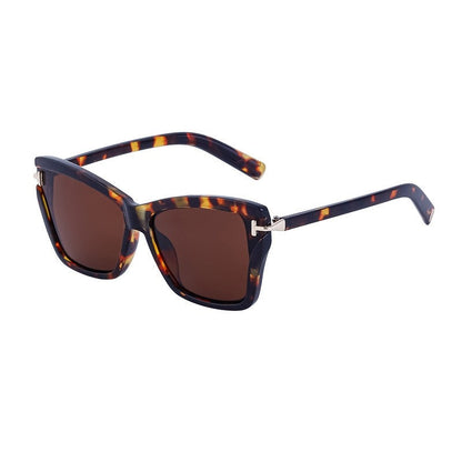 Ladies Fashion Cat Eye Slim Leg Sunglasses