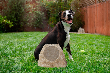 SoundPro Dual Bluetooth Outdoor Weatherproof Rock Landscape Speakers