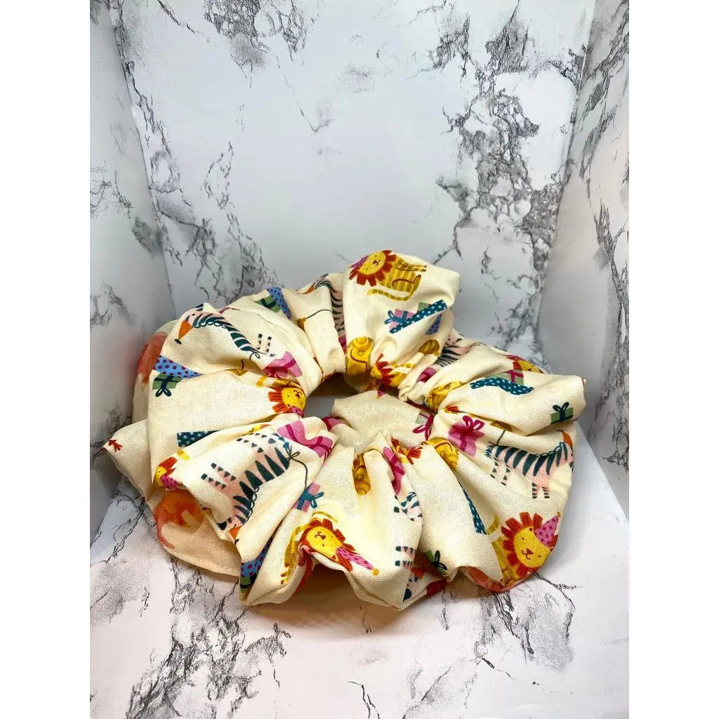 Birthday Animals Scrunchie