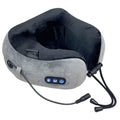 Wireless Shiatsu Neck Massage Pillow – Rechargeable Memory Foam Travel Pillow