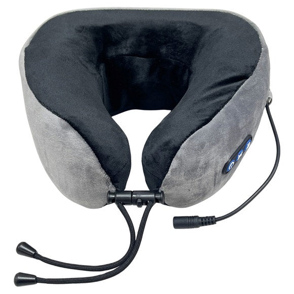 Wireless Shiatsu Neck Massage Pillow – Rechargeable Memory Foam Travel Pillow
