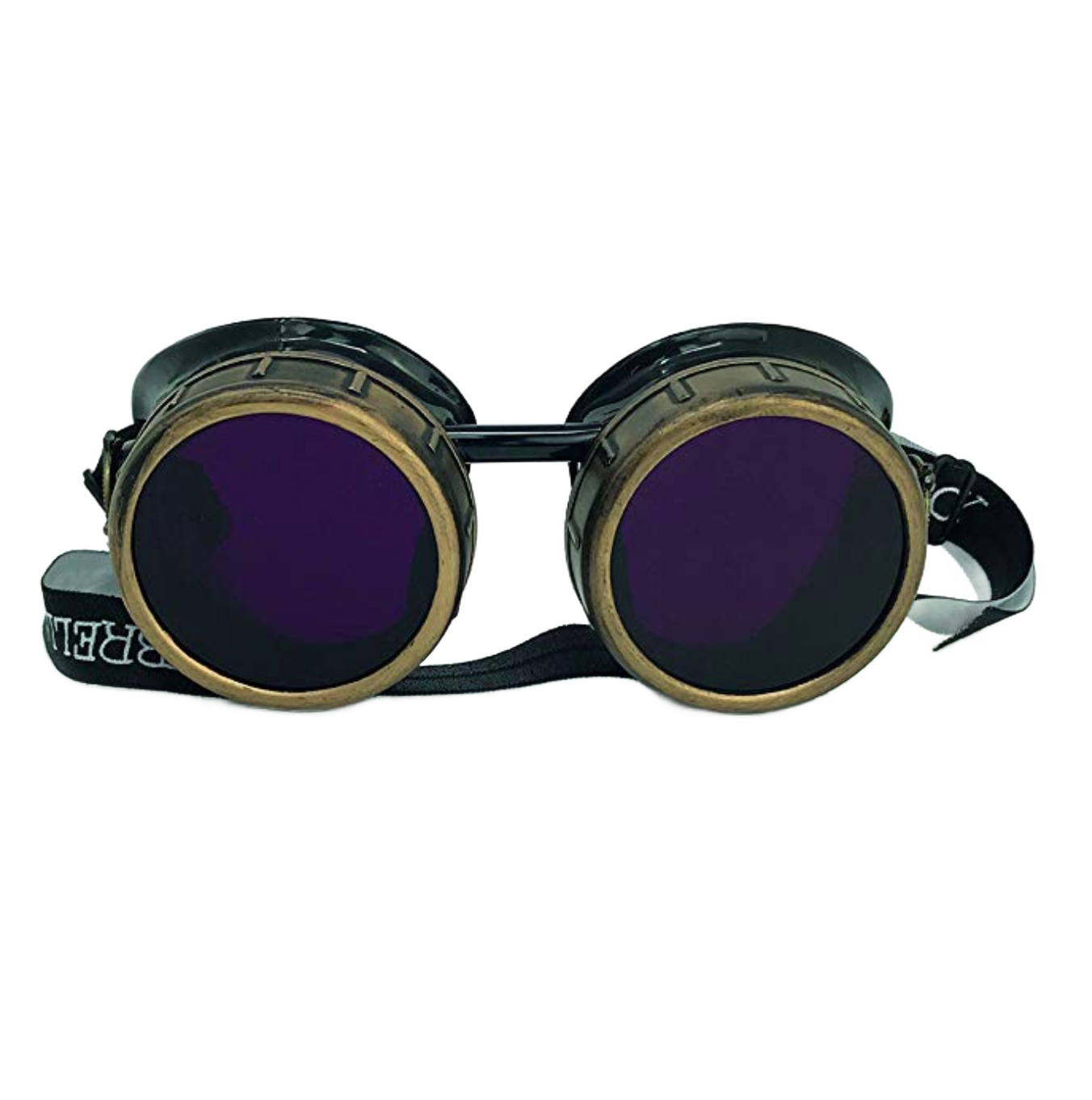 Handmade Steampunk Goggles - Aviator style -  red, purple, green, blue, clear, black lenses