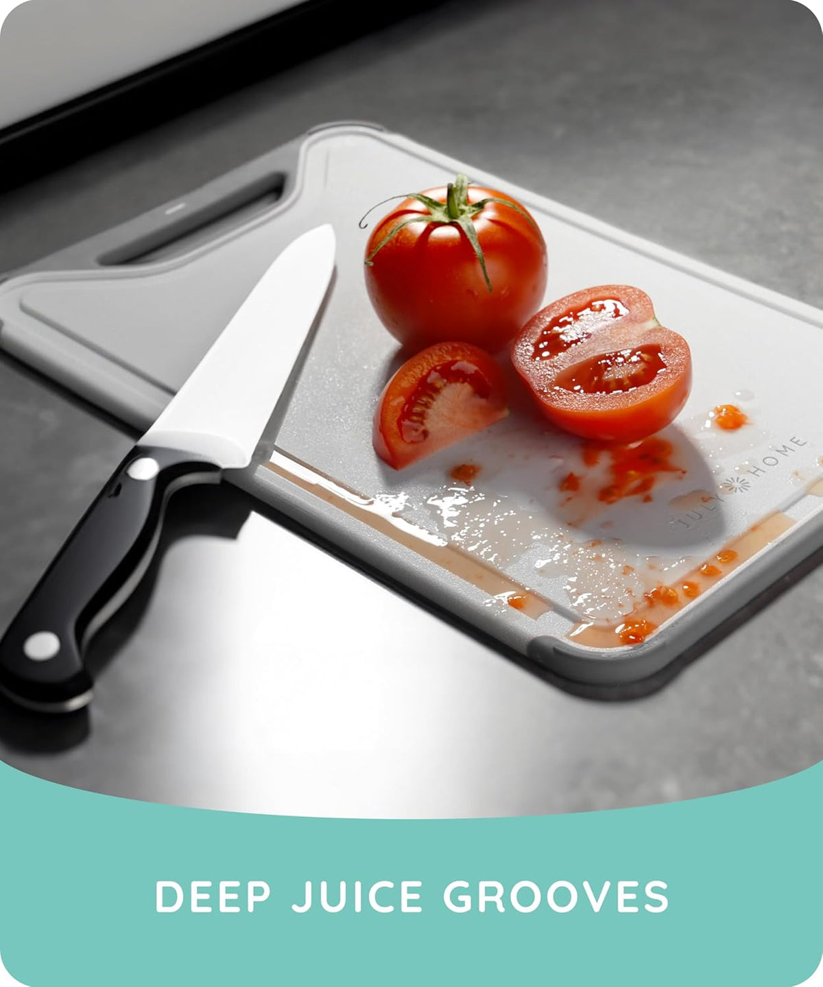 Cutting Board Set of 3, Gray
