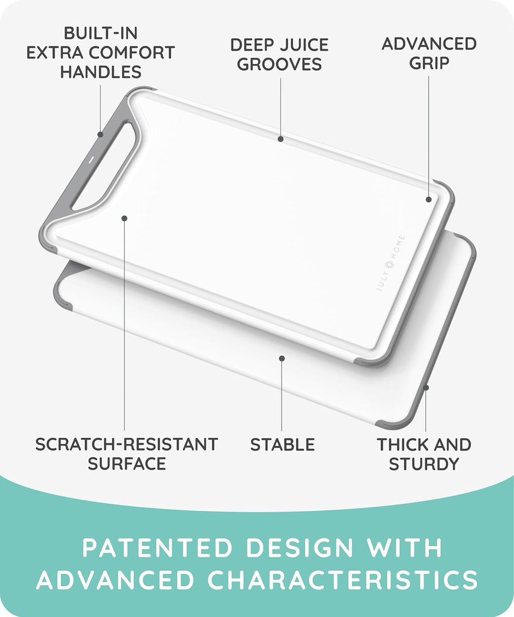 Cutting Board Set of 3, Gray