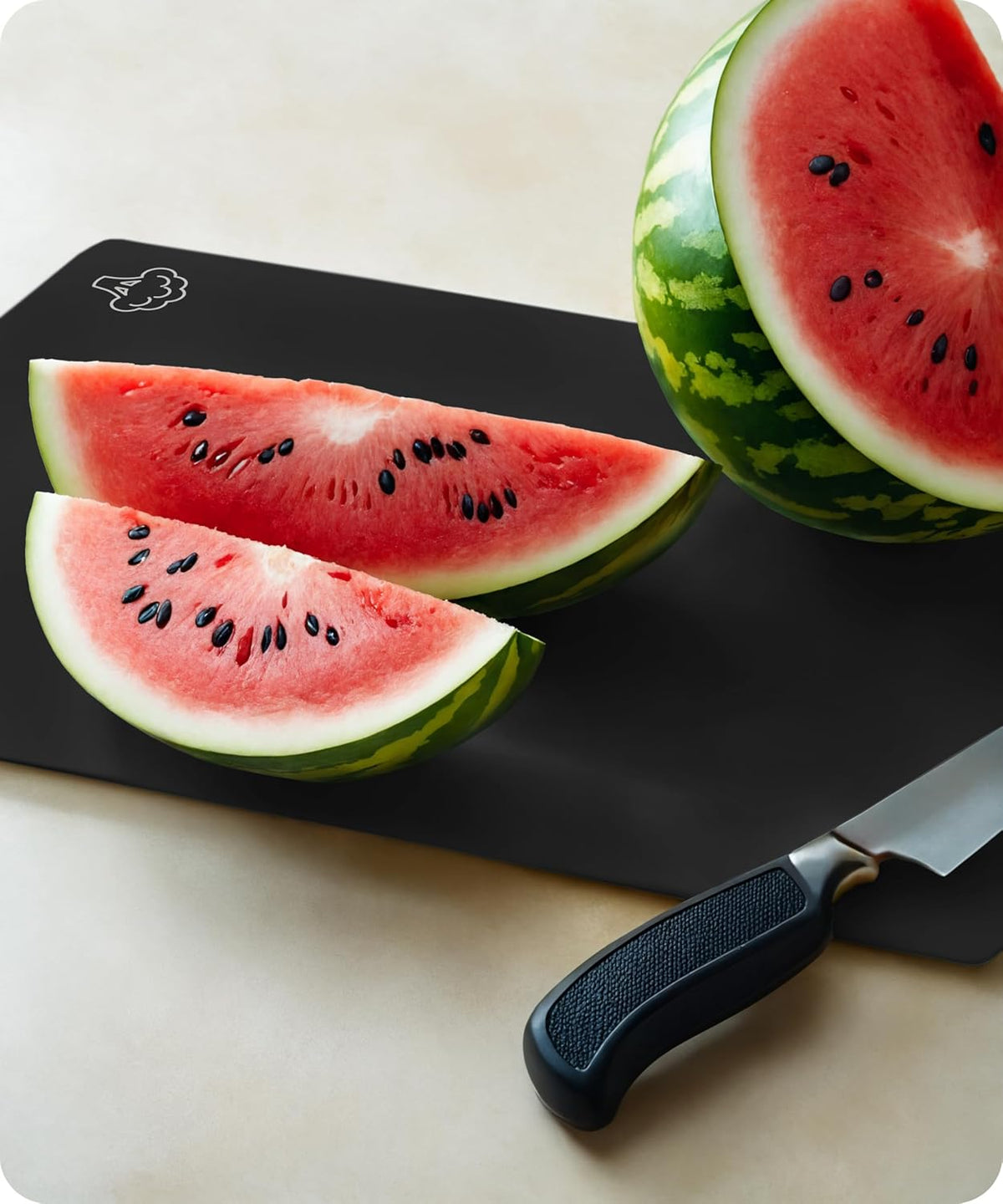 Flexible Cutting Mats Set of 3, Black