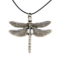 Boho Dragonfly Pendant Necklace Nature Inspired Statement Jewelry