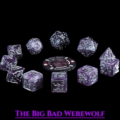 Big Bad Werewolf Dice Set