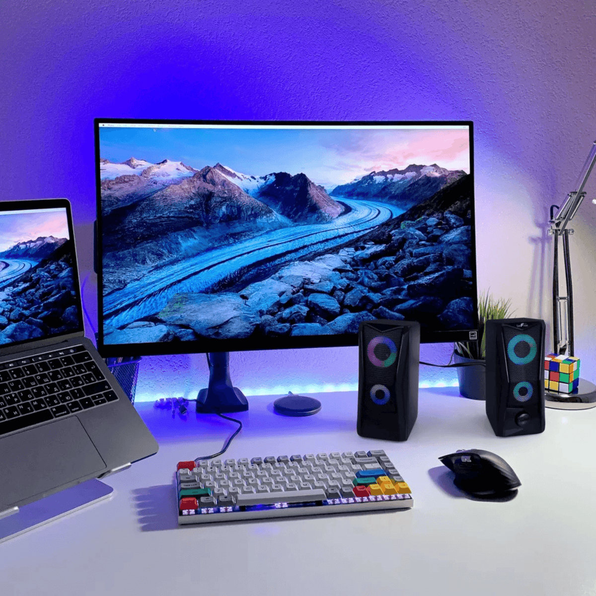 beFree Sound Dual Computer Gaming Speakers