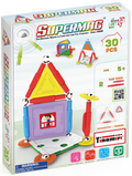 Tinamiri Supermag - House 30 - Magnetic Building Set, Educational construction fun, 30 piece set, Magnet Toys, 0662