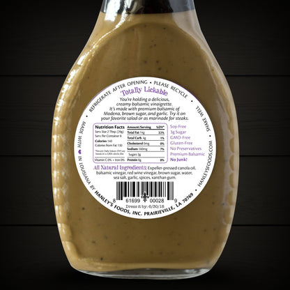 Balsamic vinaigrette