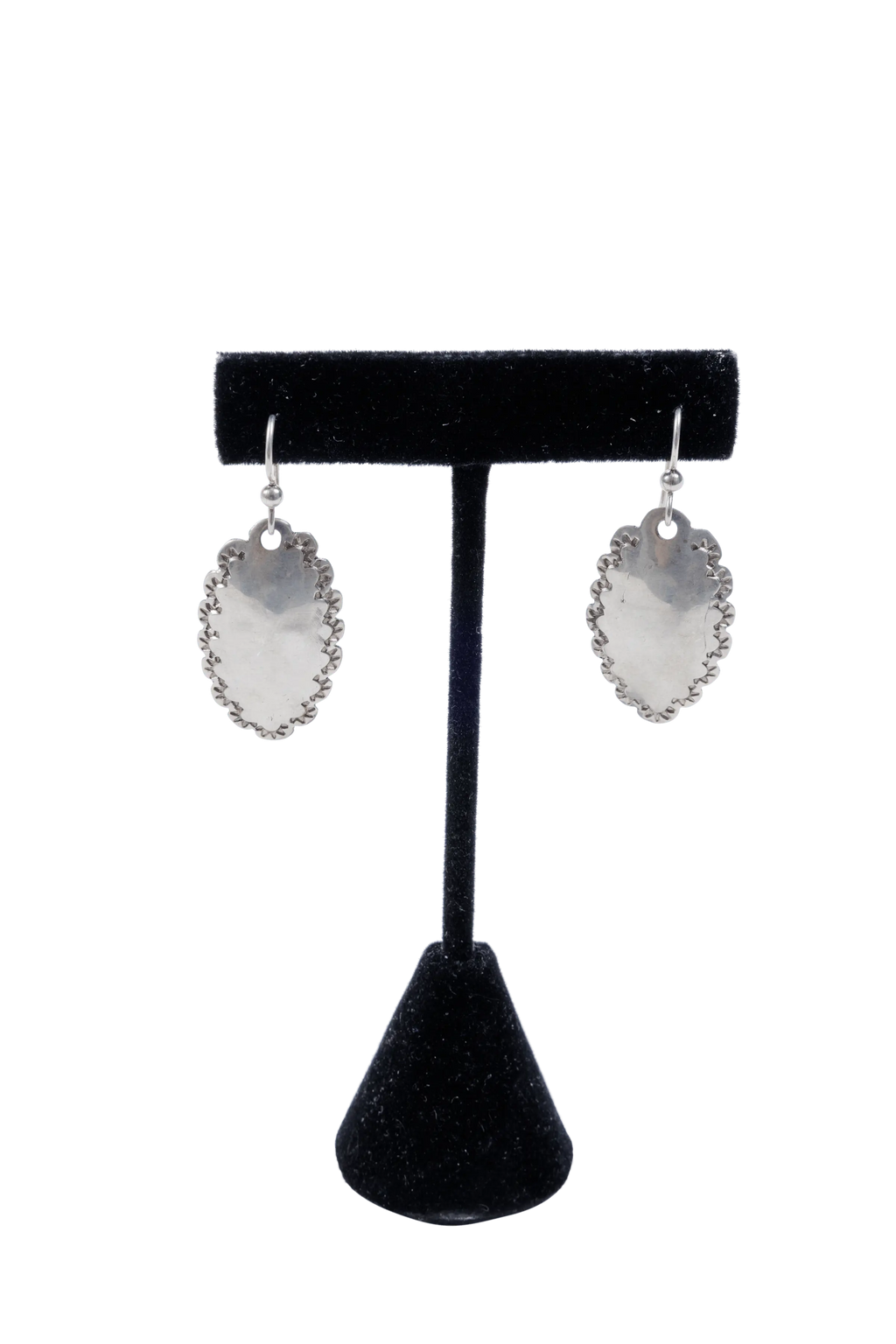 Big Bend Hand Hammered Silver Earrings - Roosevelt Dime | Harmonie