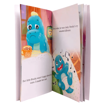 Brushy Finds His Voice Storybook by Toothbrush Toys