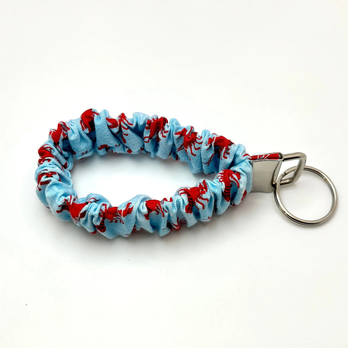Lobster Summer Scrunchie Wristlet