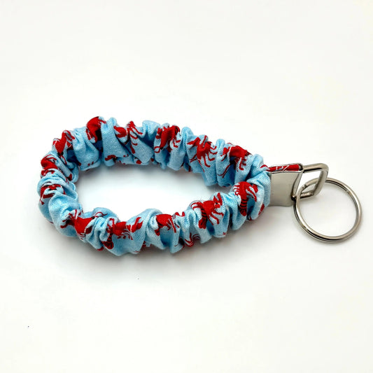 Lobster Summer Scrunchie Wristlet