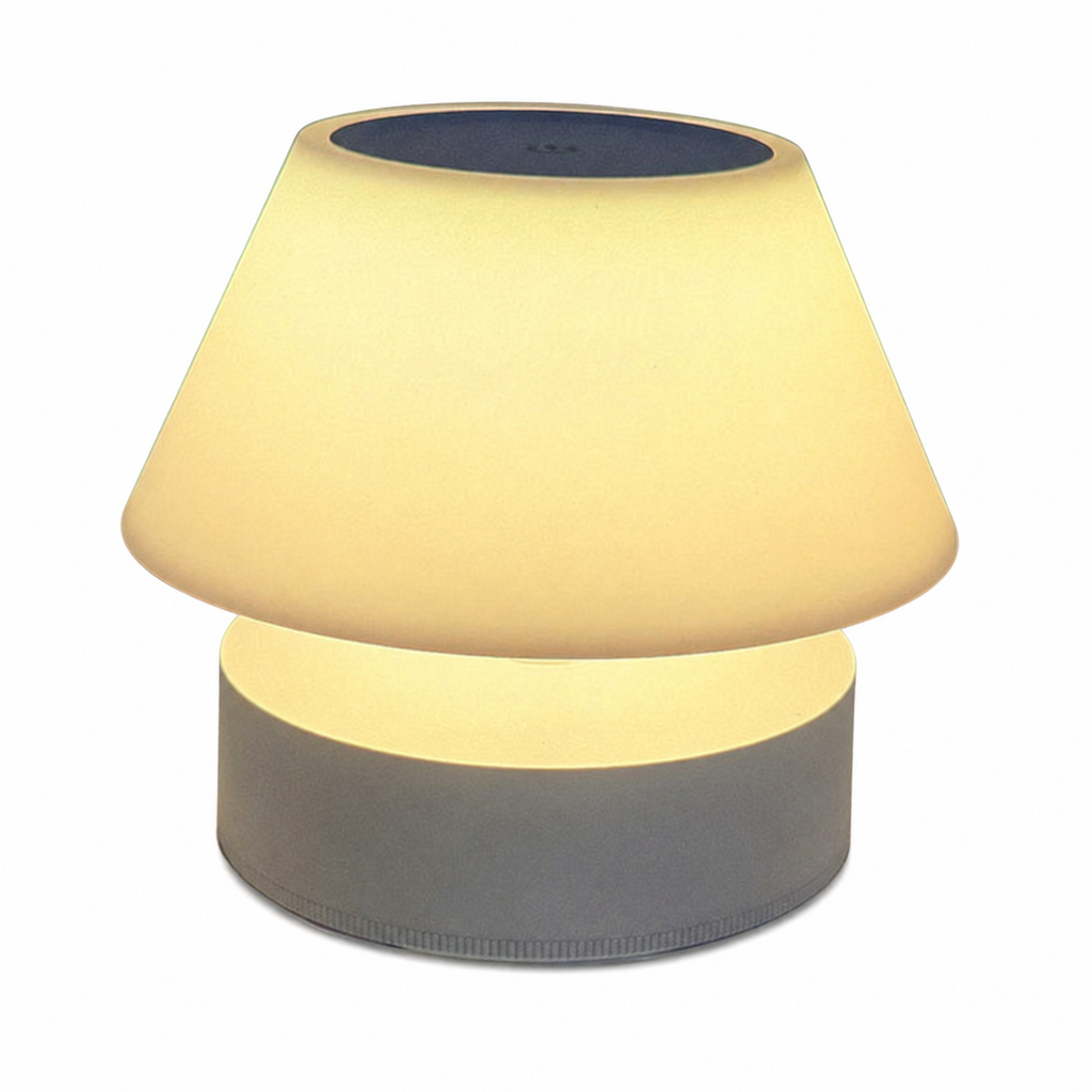 Small Bedside Touch Table Lamp 3.75" Multi Color LED Night Light Touch Control Portable Bedroom Desk Lamp