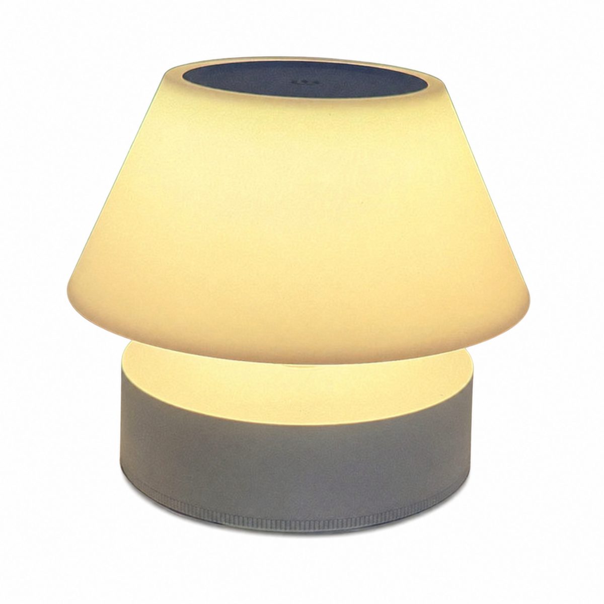 Small Bedside Touch Table Lamp 3.75" Multi Color LED Night Light Touch Control Portable Bedroom Desk Lamp