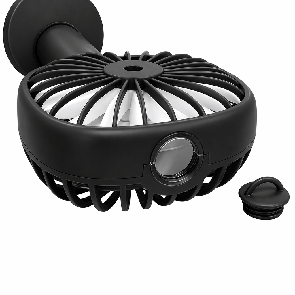 Misting Fan Portable Rechargeable Handheld Cooling Fan USB Powered with Mist Spray Function