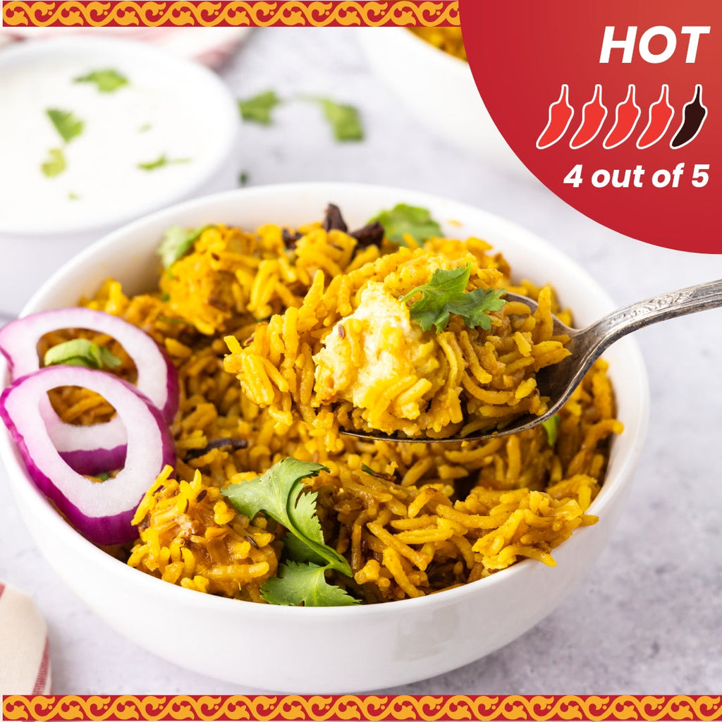 Chicken Biryani Kit - Top-9 Allergen-Free, Bold & Spicy, Serves 4–6