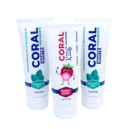 Coral Whitening Family Flavor Bundle