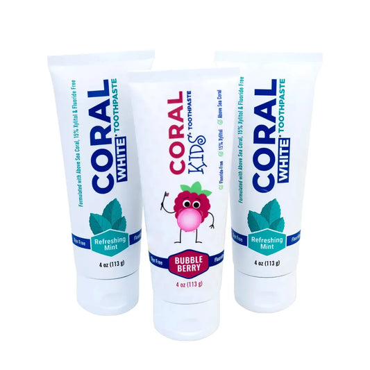 Coral Whitening Family Flavor Bundle