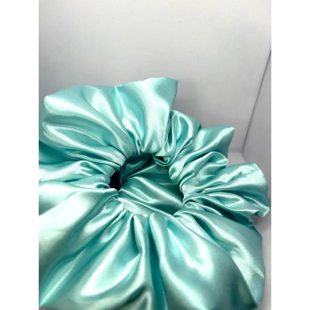 Seafoam Silk Scrunchie