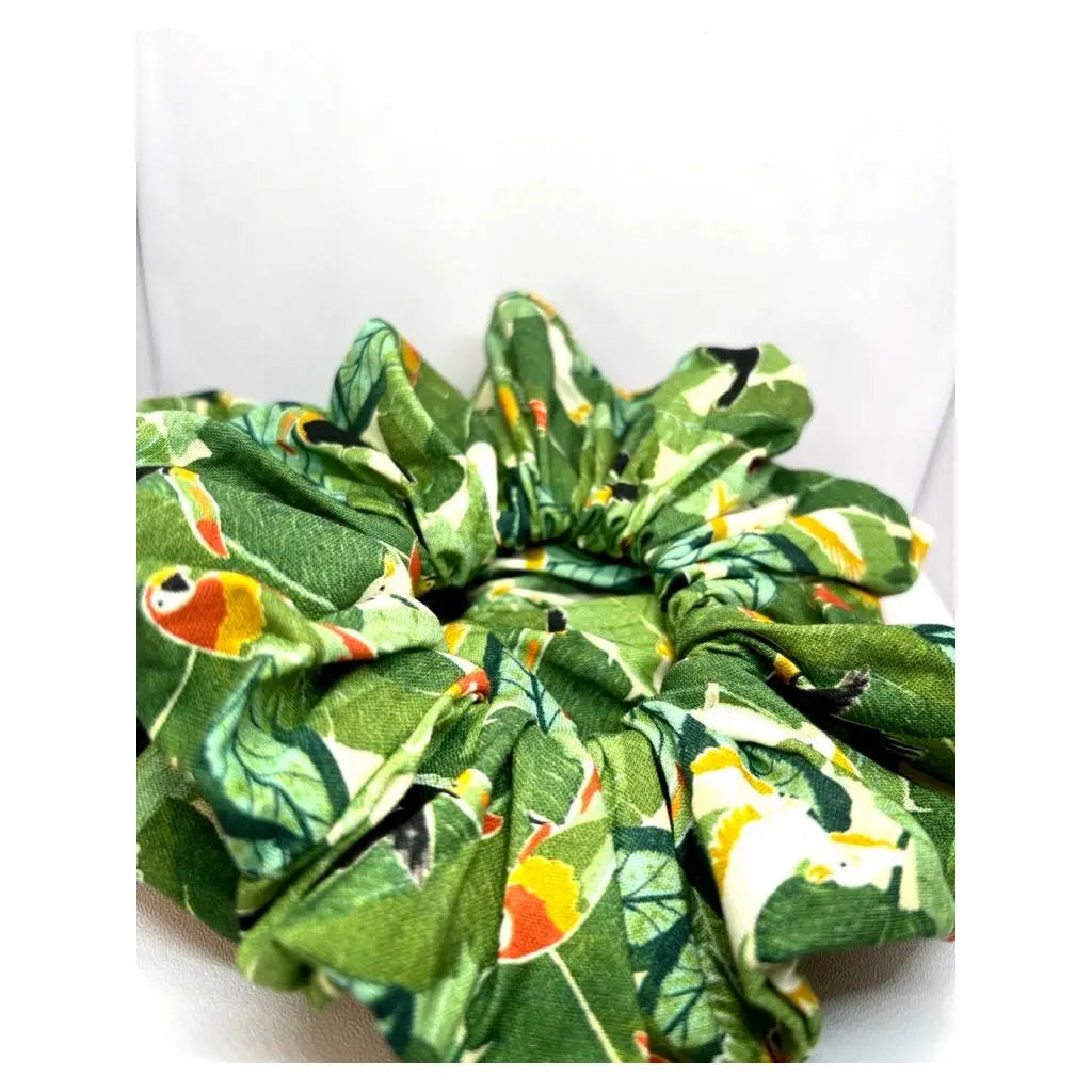 Jungle Birds Scrunchie