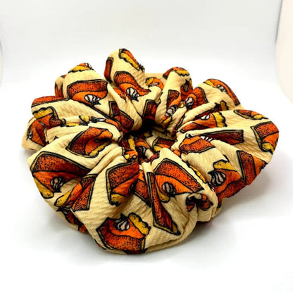 Pumpkin Pie Thanksgiving Bullet Scrunchie