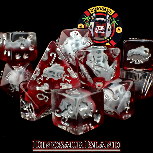 Dinosaur Island Dice Set