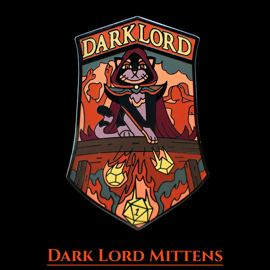 Dark Lord Mittens (Enamel Pin)