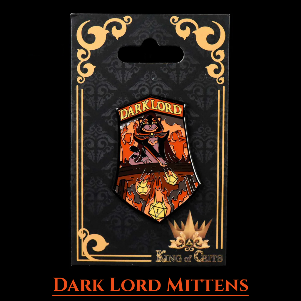 Dark Lord Mittens (Enamel Pin)