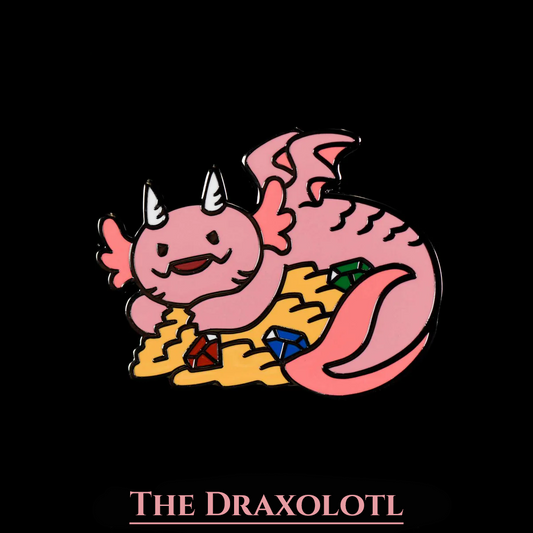 Draxolotl (Enamel Pin)