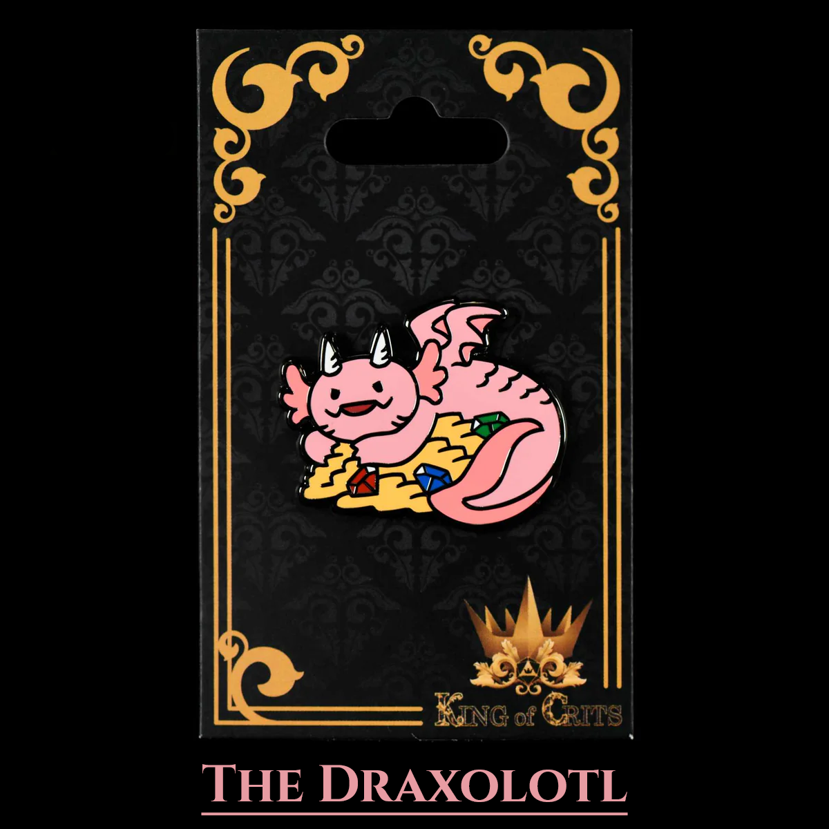 Draxolotl (Enamel Pin)