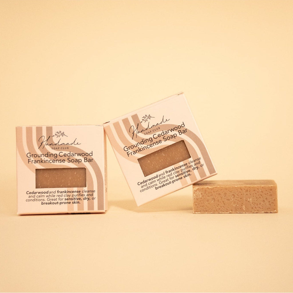 Grounding Cedarwood Frankincense Soap Bar