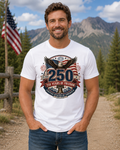 Vintage T-Shirt 250 Years Of Freedom Patriotic America