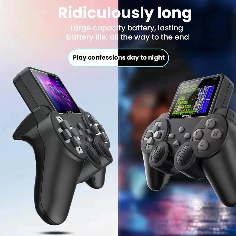 Mini Handheld Video Game Console – 520 Built-In Retro Games, Handheld Controller with AV Output