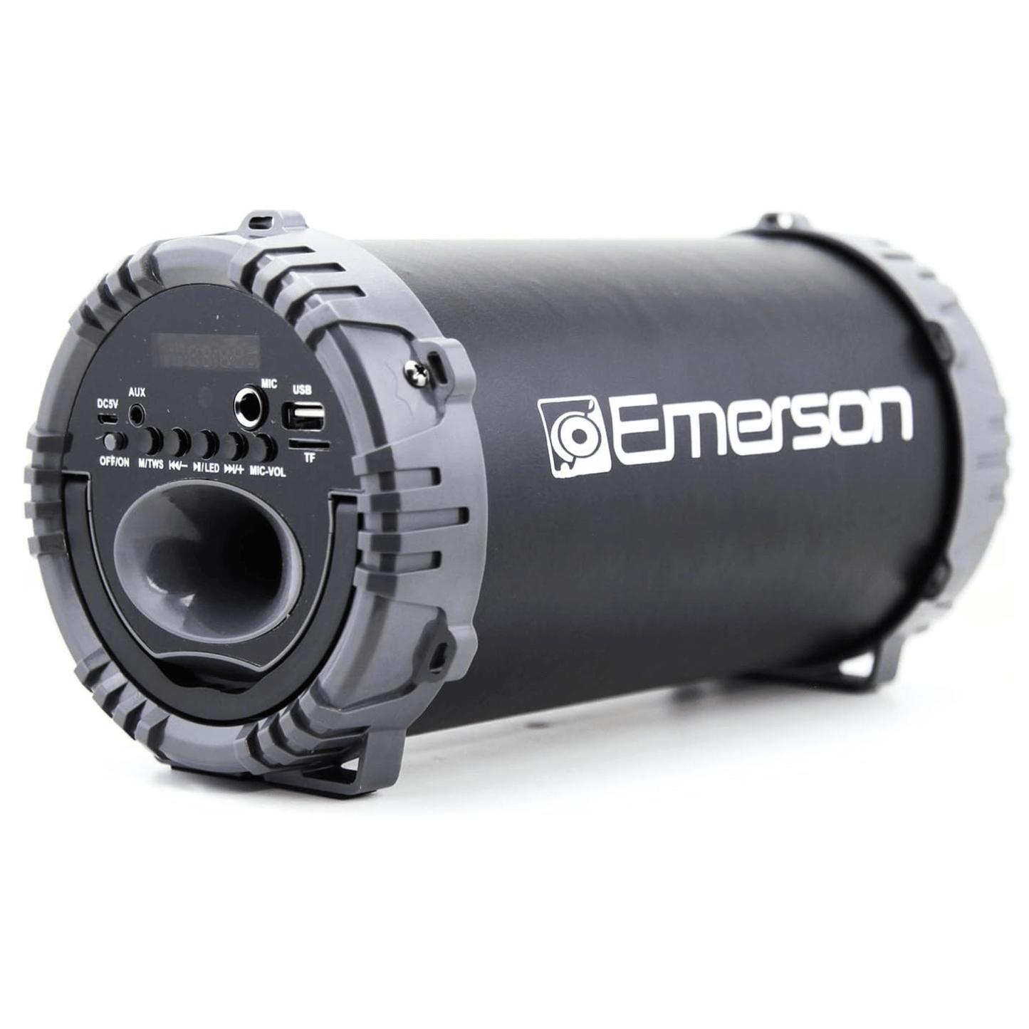 Emerson Portable Bluetooth Speaker with LED Lighting and Carrying Strap