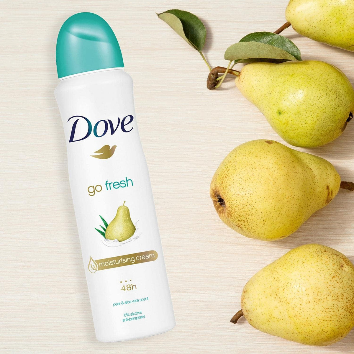 Dove Anti-Perspirant Deodorant Spray 48H Protection 150 ml Each Pack of 6