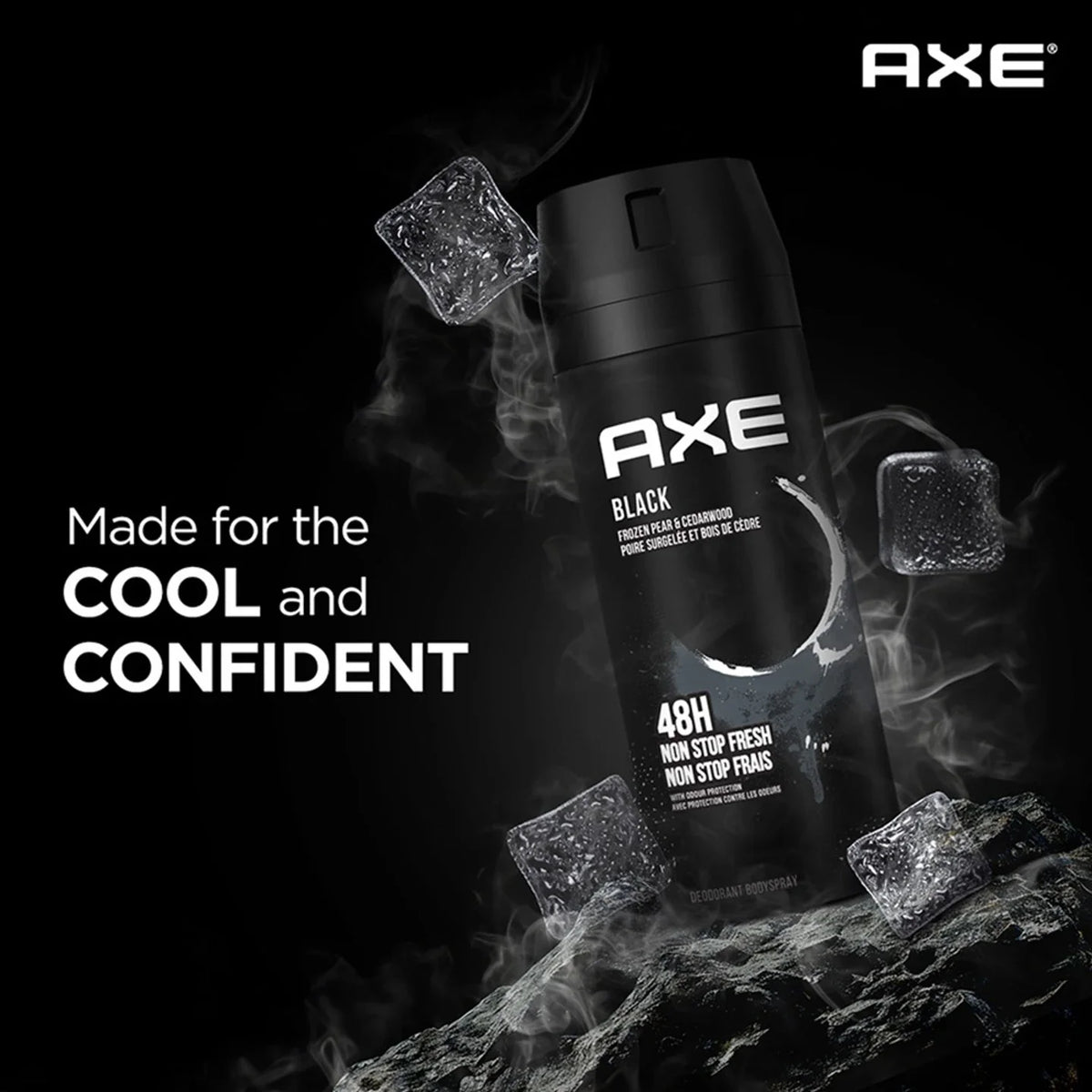 Axe Men’s Deodorant Spray 150 ml – Long‑Lasting Fragrance - Pack of 6