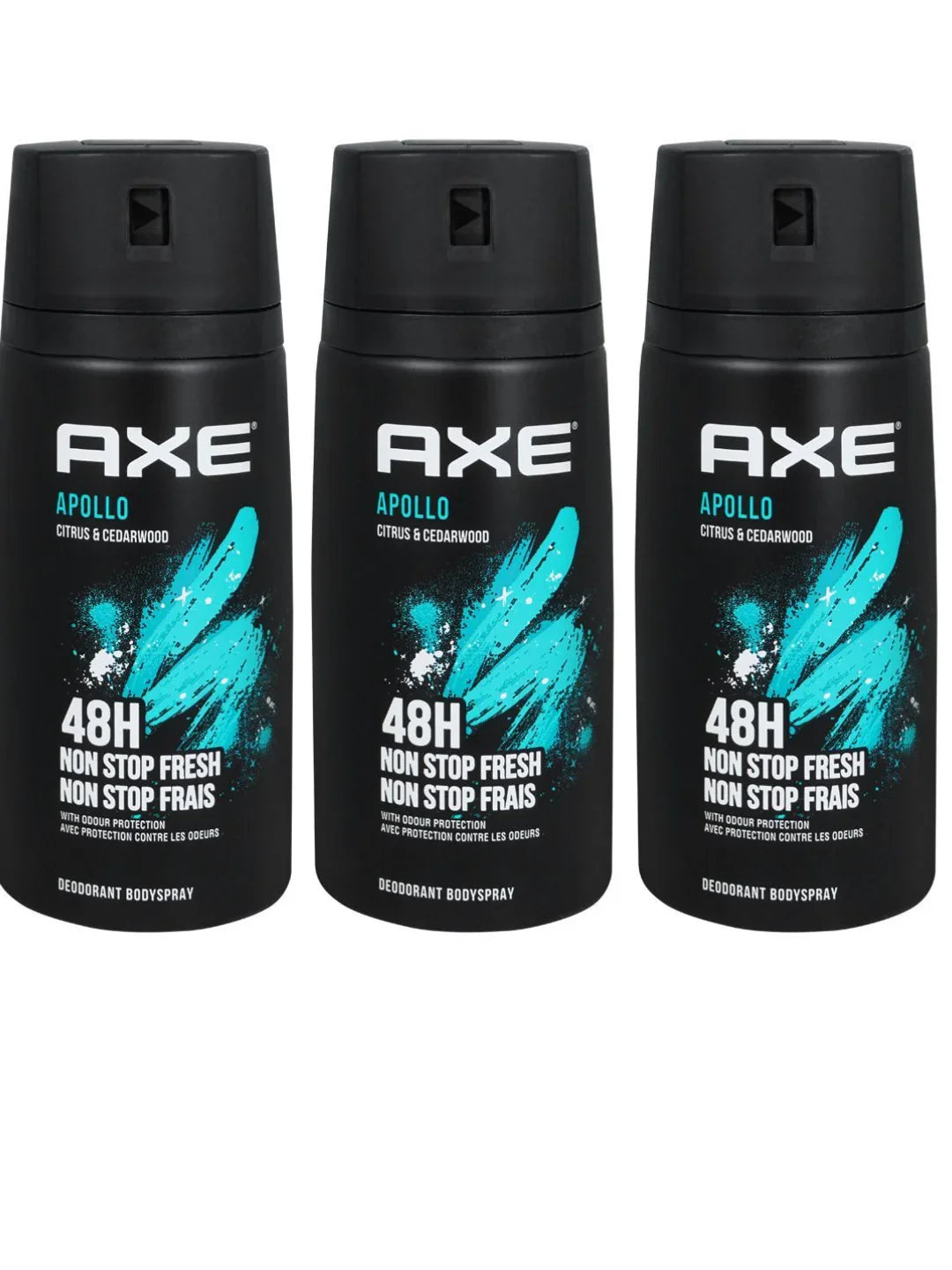 Axe Men’s Deodorant Spray 150 ml – Long‑Lasting Fragrance - Pack of 6