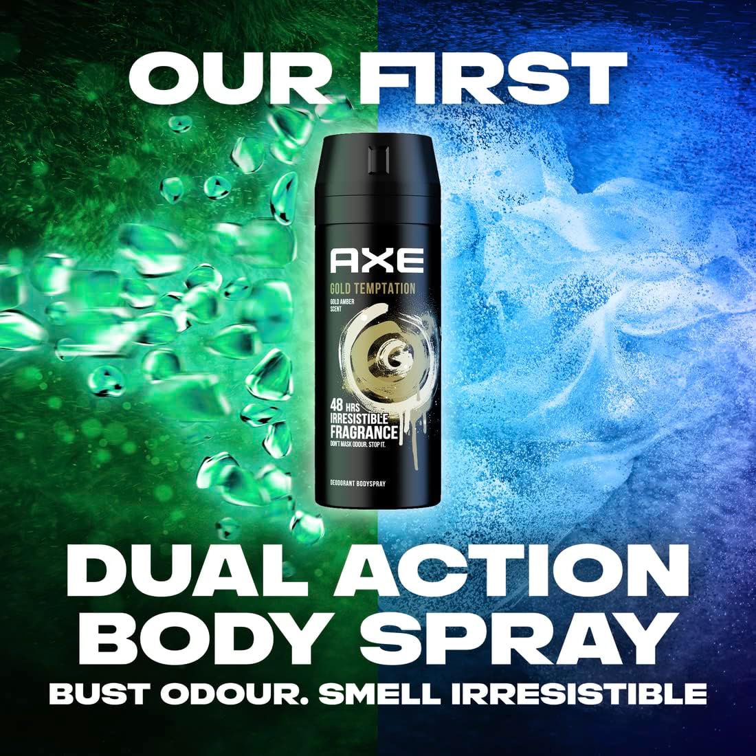 Axe Men’s Deodorant Spray 150 ml – Long‑Lasting Fragrance - Pack of 6