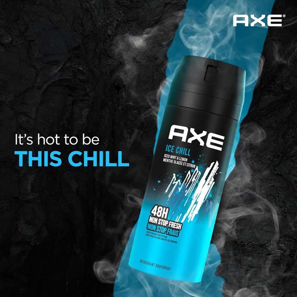 Axe Men’s Deodorant Spray 150 ml – Long‑Lasting Fragrance - Pack of 6