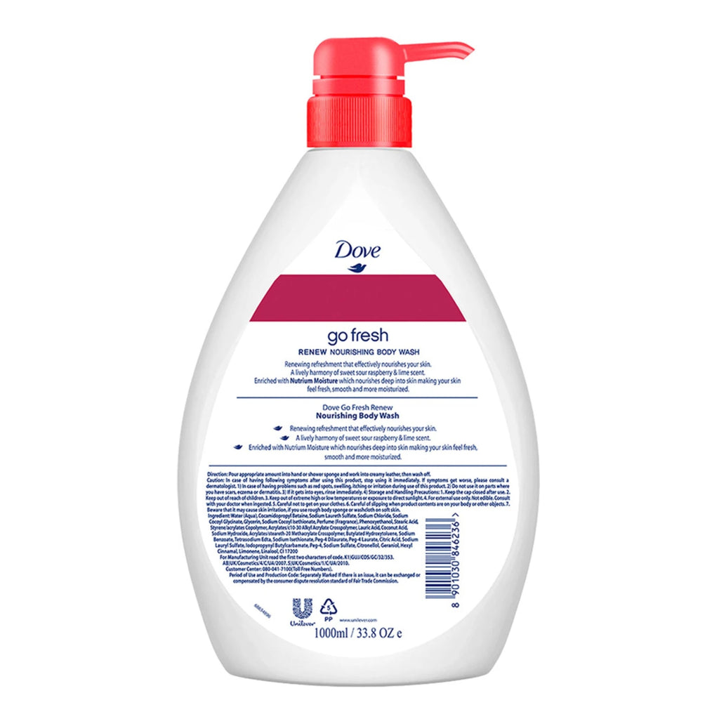 Dove Body Wash 1L – Moisturizing & Gentle Care