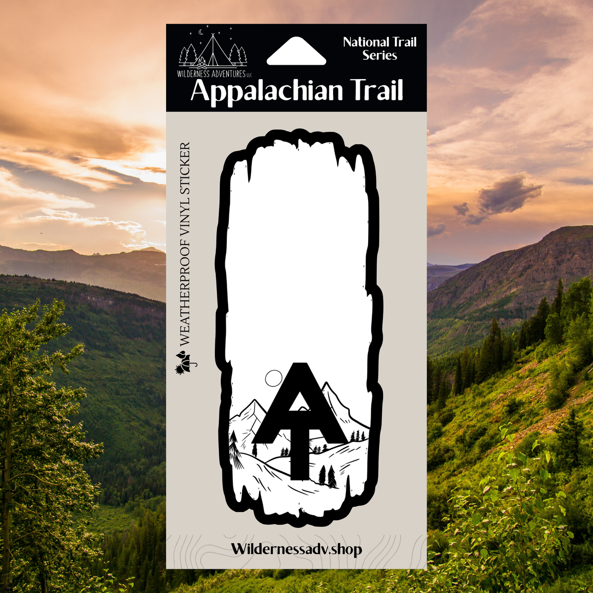 Appalachian Trail Blaze Decal