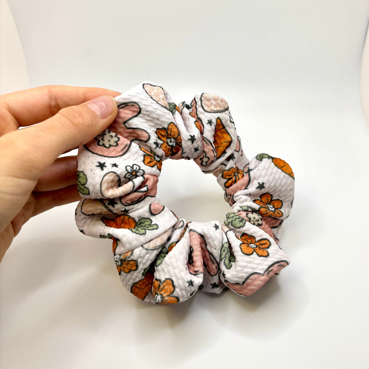 Mini Peeps and Carrot Easter Bullet Scrunchie