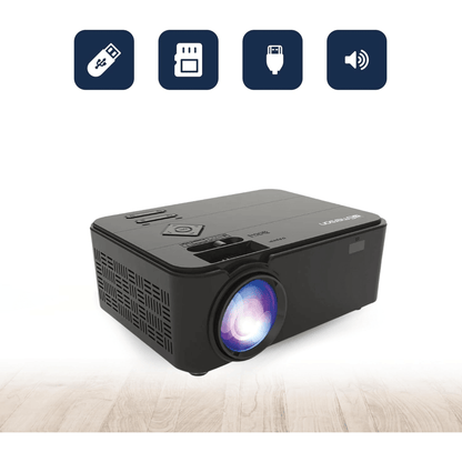 Emerson 150" Home Theater LCD Projector with 720p and Built-In Speaker