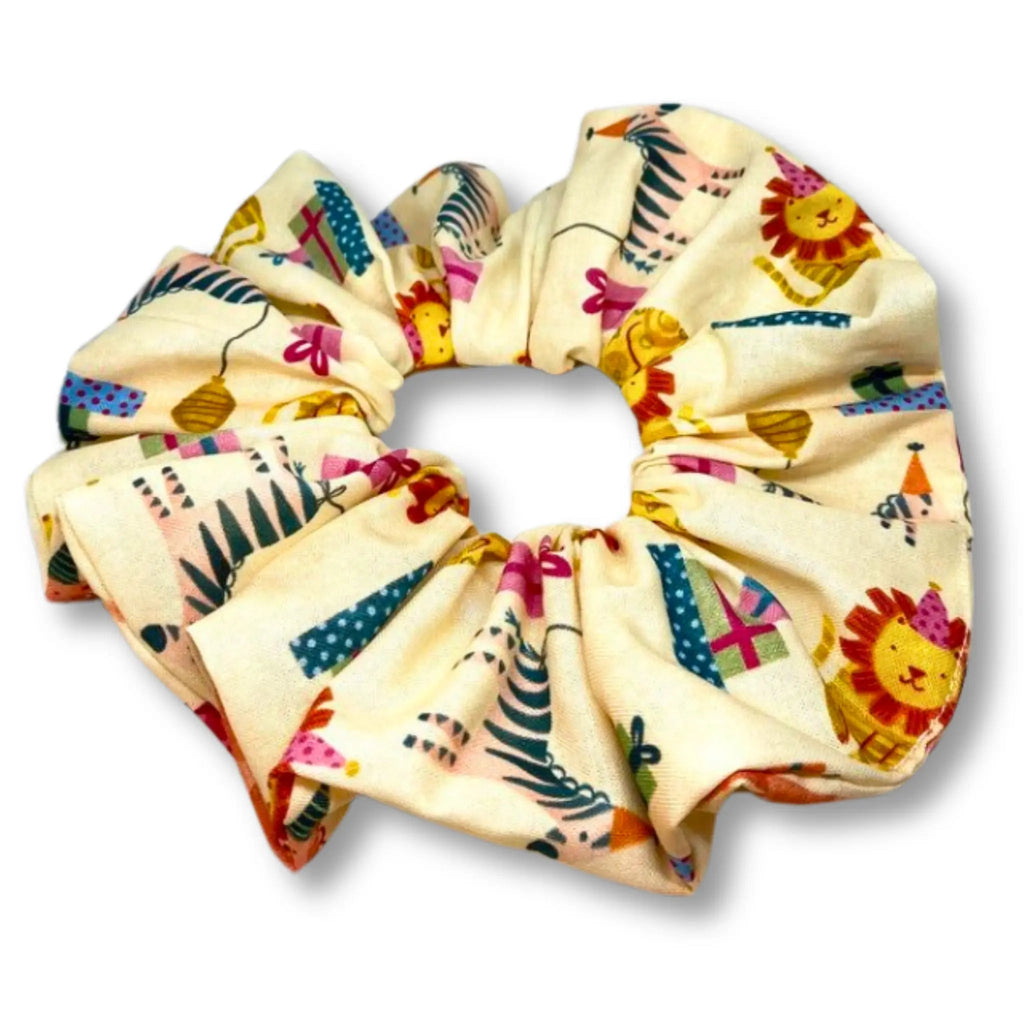 Birthday Animals Scrunchie