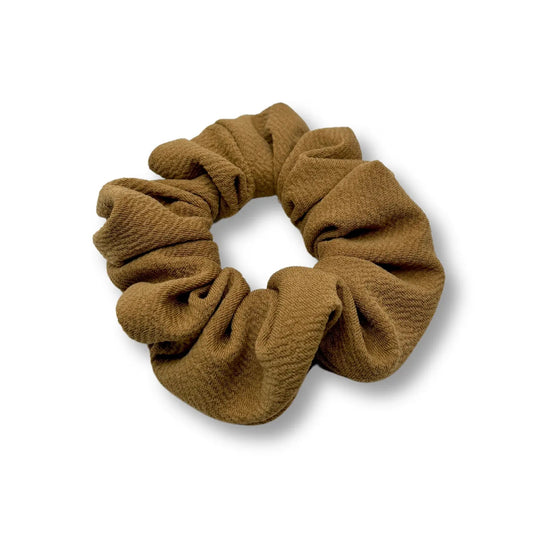 Mini Light Brown Liverpool Scrunchie