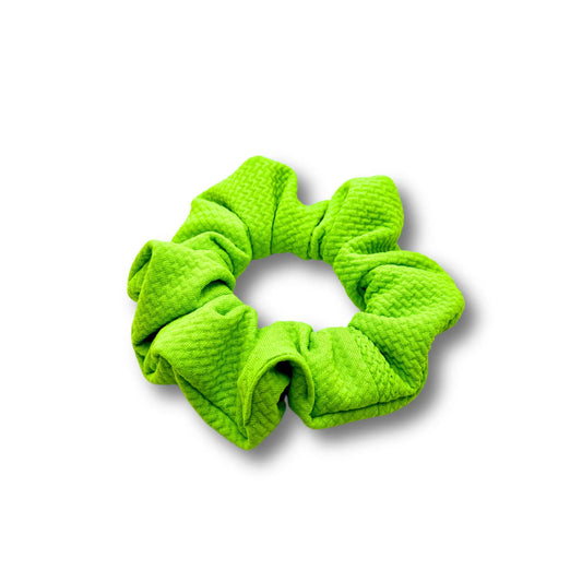 Mini Light Green Summer Bullet Scrunchie
