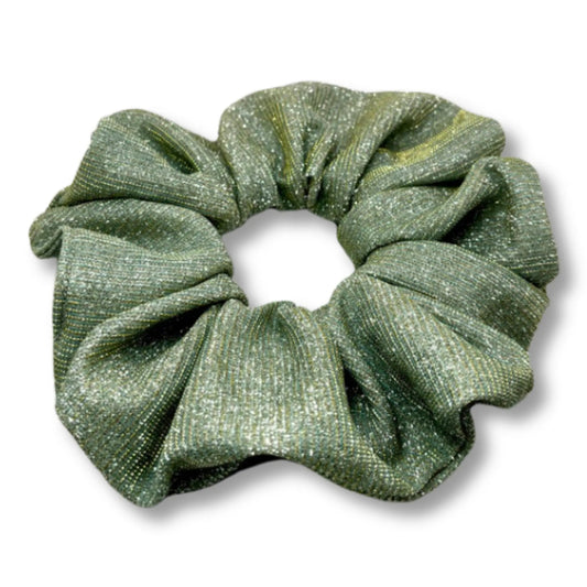 Jade Sparkle Scrunchie
